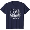 image:imageI am Enough Great gift for Christian and Religious Women TShirtNavy Blue
