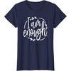 image:imageI am Enough Great gift for Christian and Religious Women TShirtNavy Blue