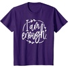 image:imageI am Enough Great gift for Christian and Religious Women TShirtPurple