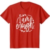 image:imageI am Enough Great gift for Christian and Religious Women TShirtRed