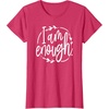 image:imageI am Enough Great gift for Christian and Religious Women TShirtRed Heather