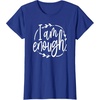 image:imageI am Enough Great gift for Christian and Religious Women TShirtRoyal Blue