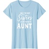image:imageOnly the Best Sisters Get Promoted to Aunt  Gift for Aunts TShirtBaby Blue