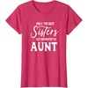 image:imageOnly the Best Sisters Get Promoted to Aunt  Gift for Aunts TShirtRed Heather