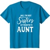 image:imageOnly the Best Sisters Get Promoted to Aunt  Gift for Aunts TShirtSapphire Blue