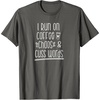 image:imageI Run on Coffee Chaos and Cuss Words Gift for Women TShirtAsphalt Grey