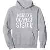 image:imageWorlds Okayest Sister  Sister Gifts Pullover HoodieHeather Grey