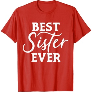 image:imageBest Sister Ever  Great gift for Sister Friend amp More TShirtRed