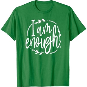 image:imageI am Enough Great gift for Christian and Religious Women TShirtKelly Green