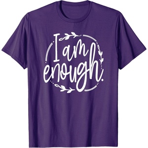 image:imageI am Enough Great gift for Christian and Religious Women TShirtPurple