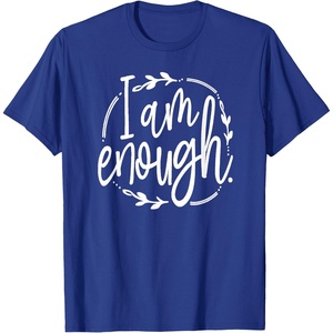 image:imageI am Enough Great gift for Christian and Religious Women TShirtRoyal Blue
