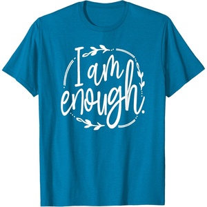 image:imageI am Enough Great gift for Christian and Religious Women TShirtSapphire Blue