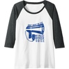 image:imageDont Make Me Use  First Responder Gift Raglan Baseball TeeDark Heather GreyWhite