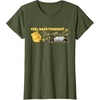 image:imageFeel Safe Tonight  First Responder Gift TShirtOlive Green