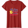 image:imageMy Hero Wears A Badge  First Responder Gift TShirtCranberry Red