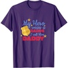 image:imageMy Hero Wears A Badge  First Responder Gift TShirtPurple