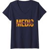 image:imageWomens Medic Paramedic  First Responder Gift VNeck TShirtNavy Blue