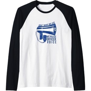 image:imageDont Make Me Use  First Responder Gift Raglan Baseball TeeBlackWhite