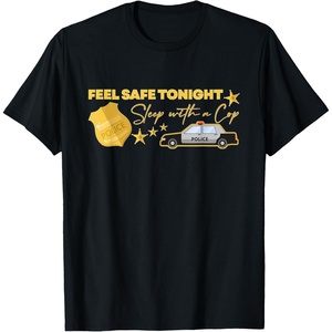 image:imageFeel Safe Tonight  First Responder Gift TShirtBlack