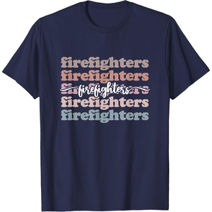 image:imageFirefighters  First Responder Gift TShirtNavy Blue