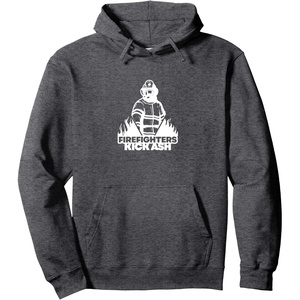 image:imageFirefighters Kick Ash  First Responder Gift Pullover HoodieDark Heather Grey