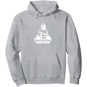 image:imageFirefighters Kick Ash  First Responder Gift Pullover HoodieHeather Grey