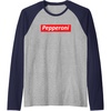 image:imageFunny Pizza  Pepperoni amp Not Supreme for Teens Tweens Raglan Baseball TeeNavy BlueAthletic Heather