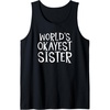 image:imageWorlds Okayest Sister  Sister Gifts Tank TopBlack